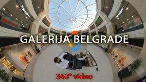 Vožnja kroz TC Galerija u 360°