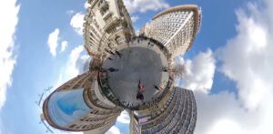 Knez Mihajlova ulica u Beogradu u 360 stepeni
