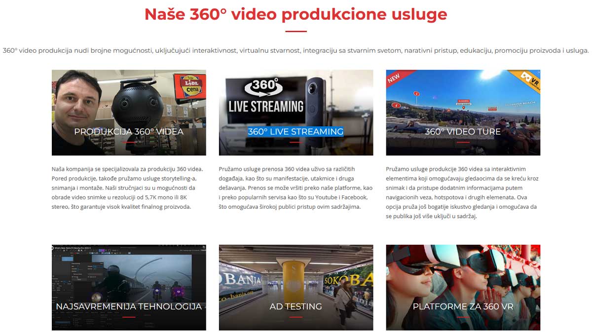 izrada 360 videa izrada 360 videa