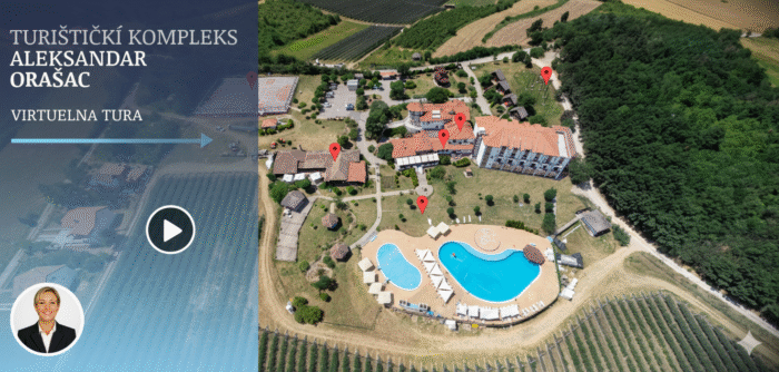 Turistički kompleks Aleksandar – Orašac - Virtuelna tura