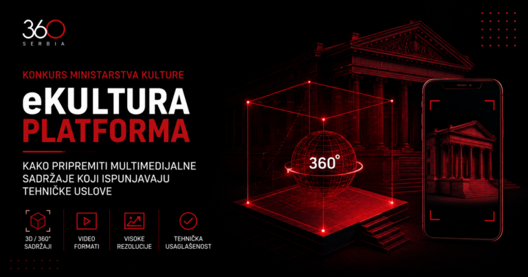 Konkurs Ministarstva kulture: E-kultura platforma: Kako pripremiti multimedijalne sadržaje koji ispunjavaju tehničke uslove