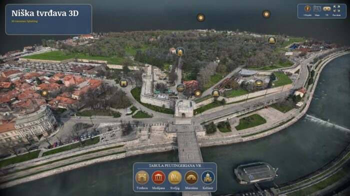 Niška tvrđava u 3DGS