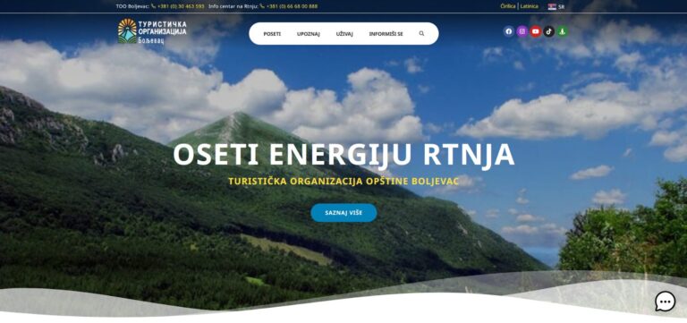 Web sajt TO Boljevac